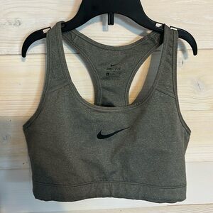 Nike grey XL dry fit bra